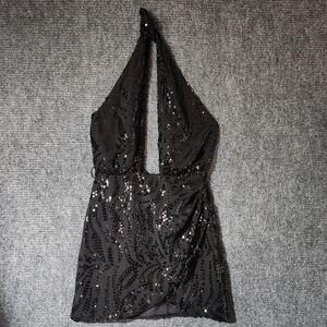 Dundas x Revolve Sequin Mini Dress Size XS